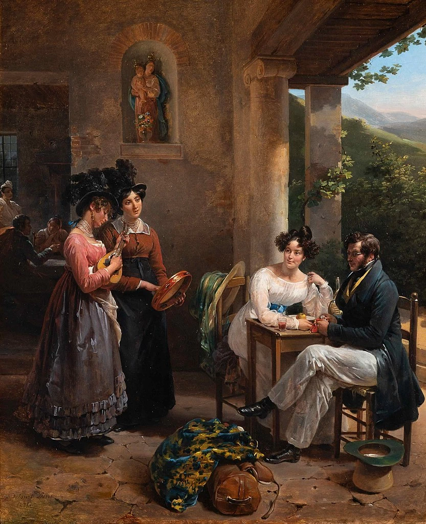Autoritratto dell'artista e del marito durante il loro viaggio di nozze - Sterling and Francine Clark Art Institute, Williamstown